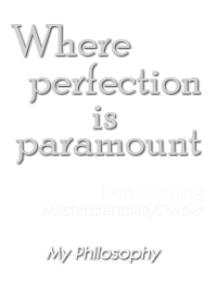 Dan Corning Mastercraftman 